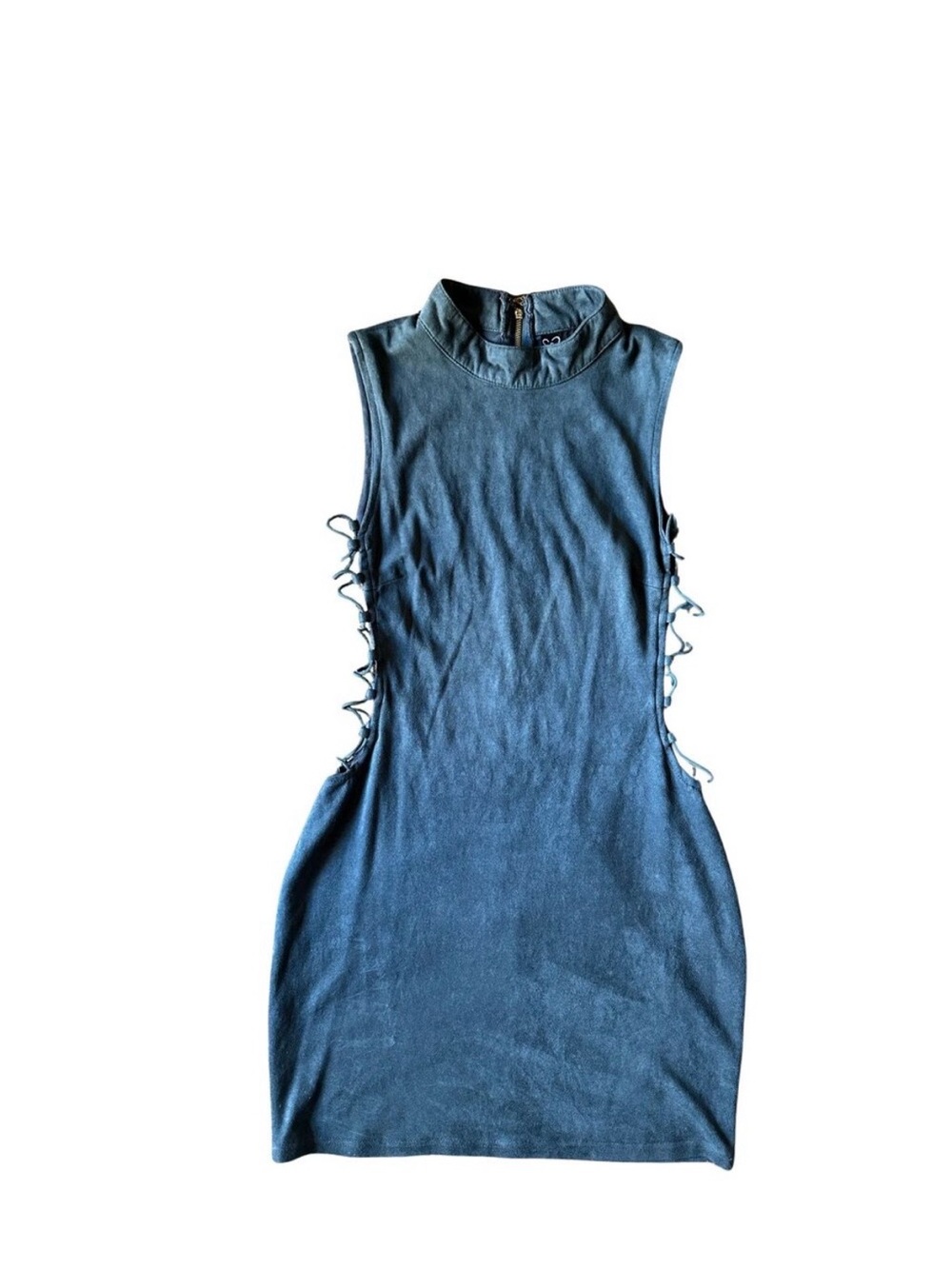 Windsor Blue Lace Up Side Bodycon Mini Dress S Y2K
Aesthetic
